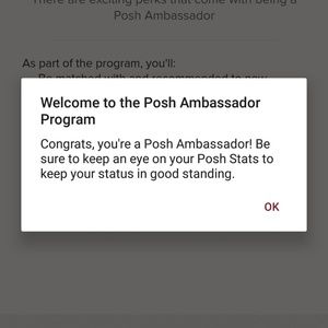 I'm a Posh Ambassador!